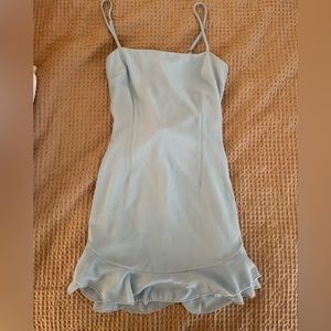 Lucy in the sky blue mini dress